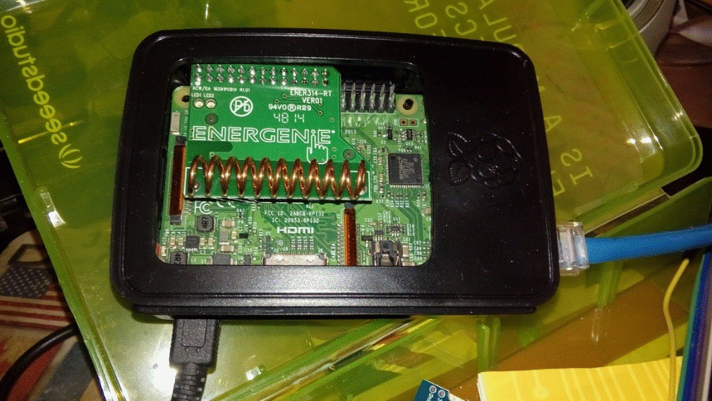 Raspberry Pi in a case